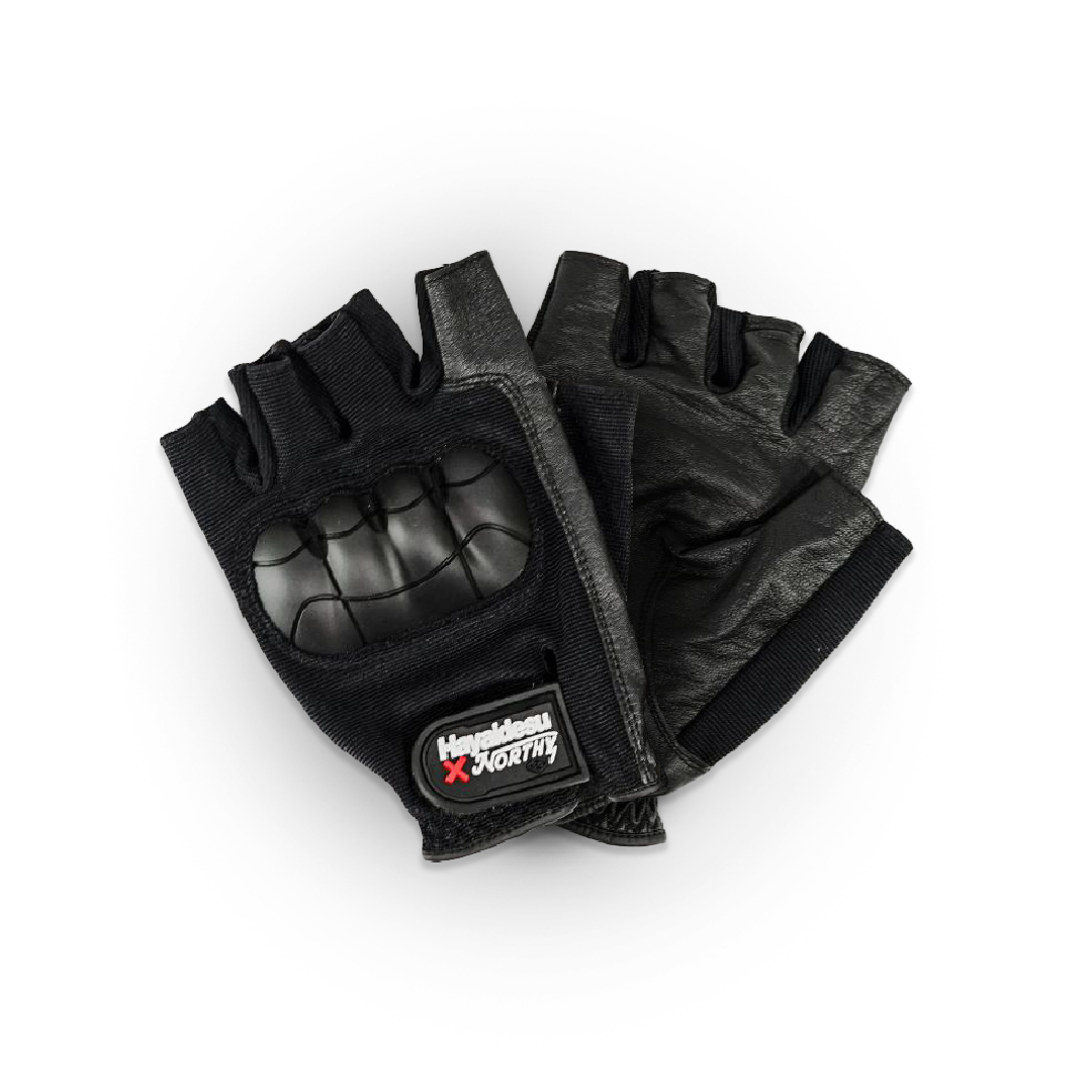 Northy x Hayaidesu-Half Protector Gloves