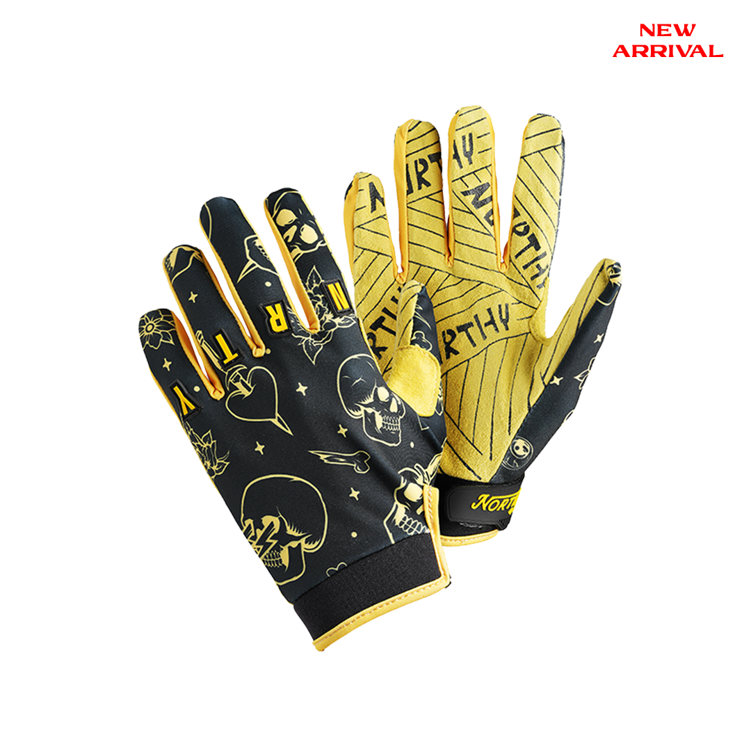 Rocky Leather Suede Gloves
