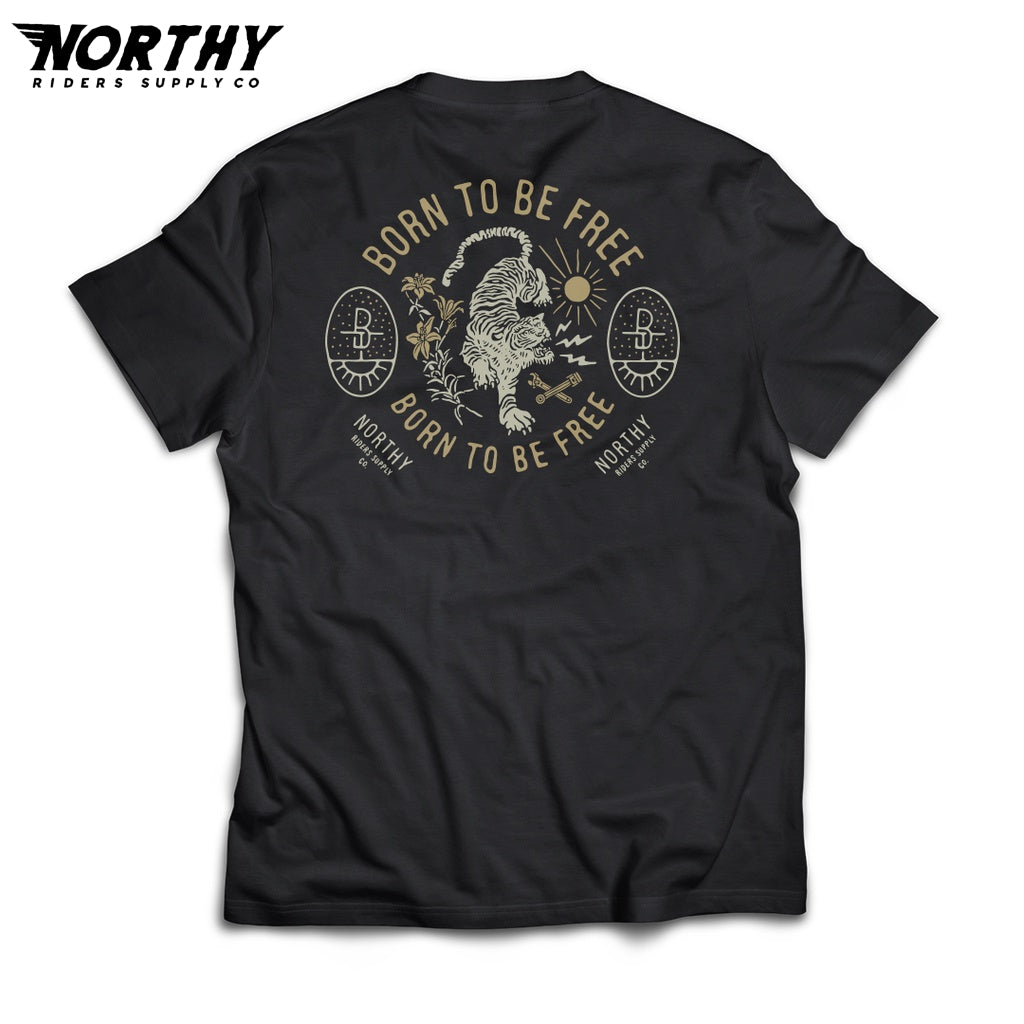 Tshirt Born To Be Free
