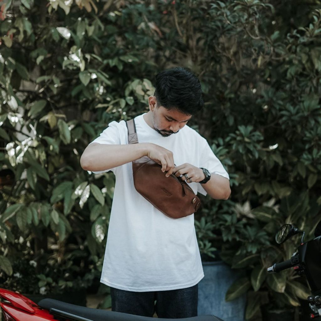 Leather Waist Bag Exclussive