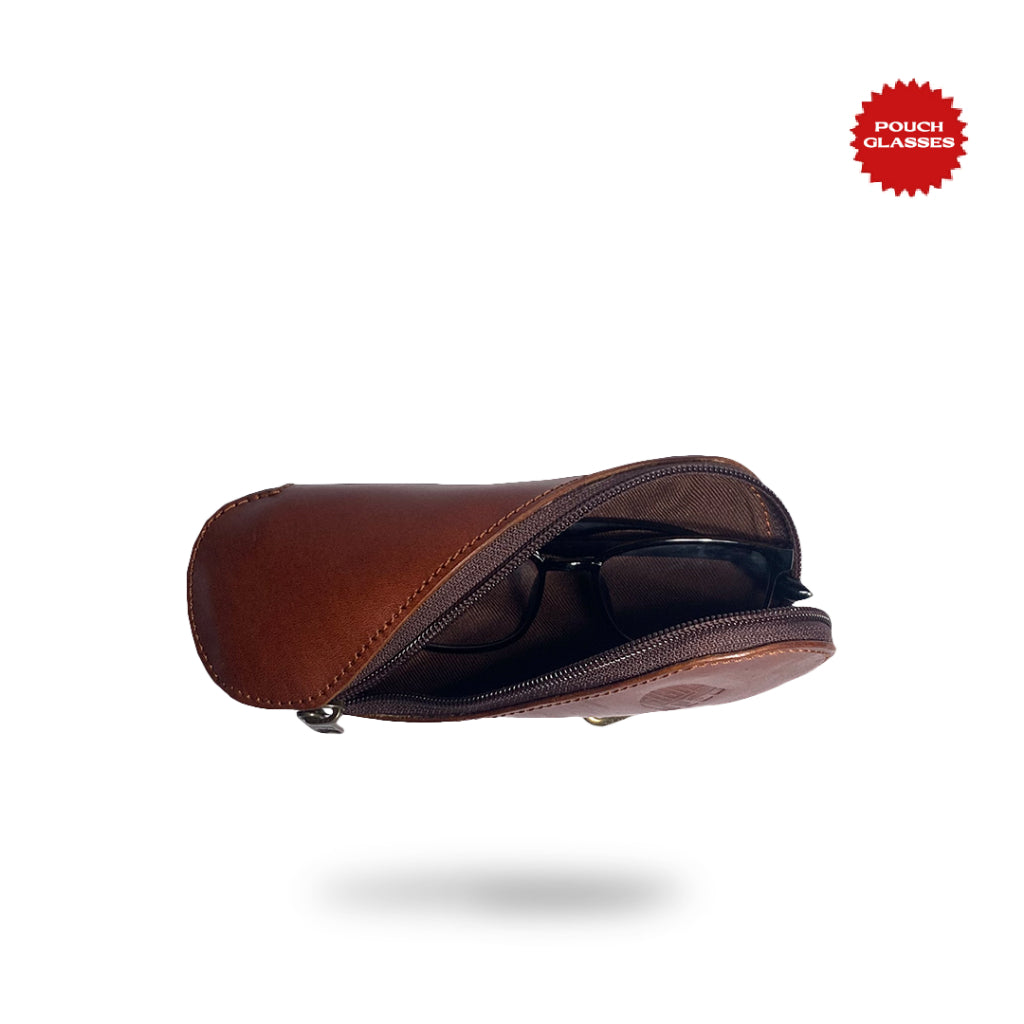 Leather Case Glasses