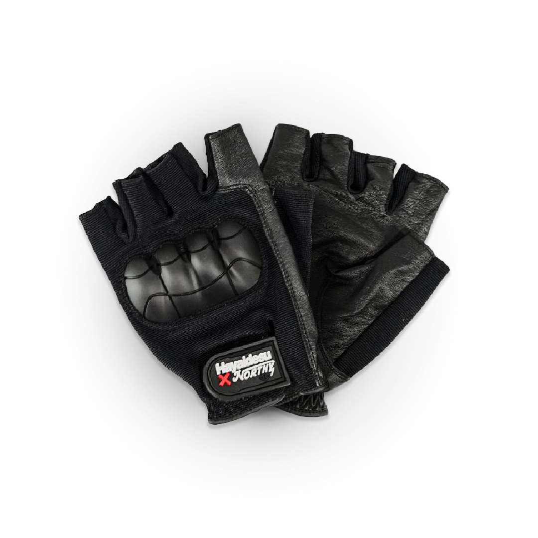 Northy x Hayaidesu-Half Protector Gloves