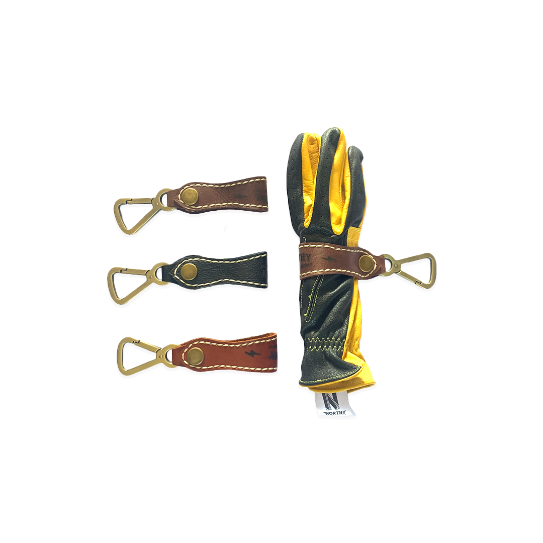Leather Strap Gloves