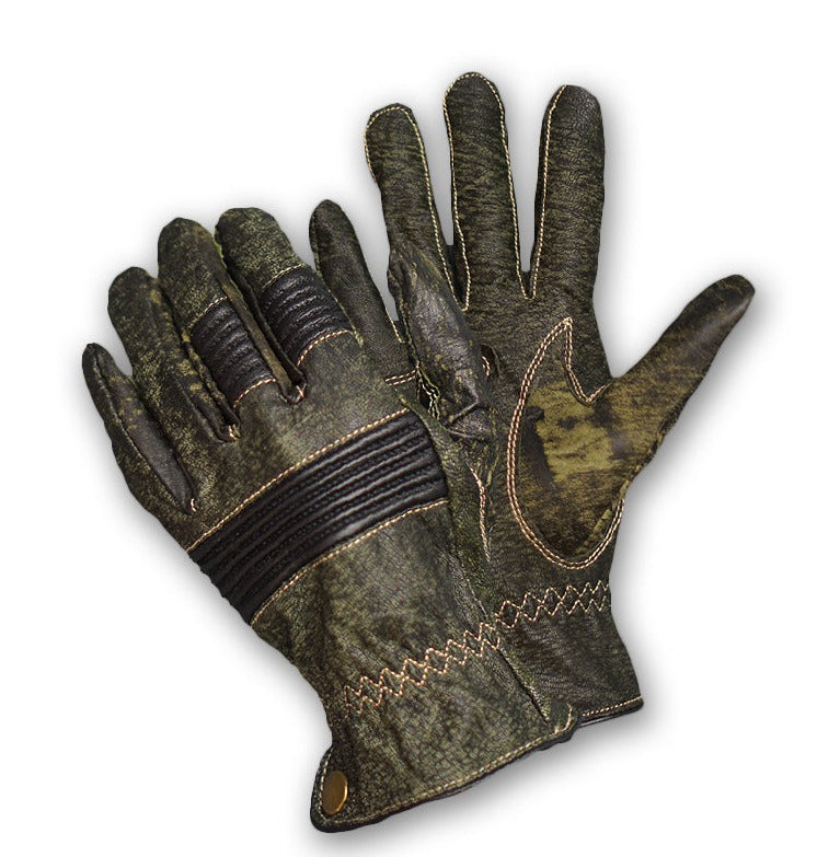 Bold Leather Gloves