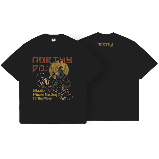 Tshirt-Wheelie Wizard