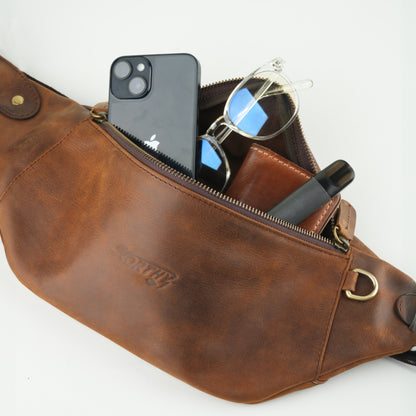 Leather WaistBag Northy