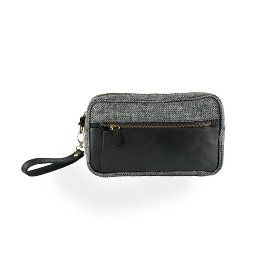 Clutch Leather x Canvas