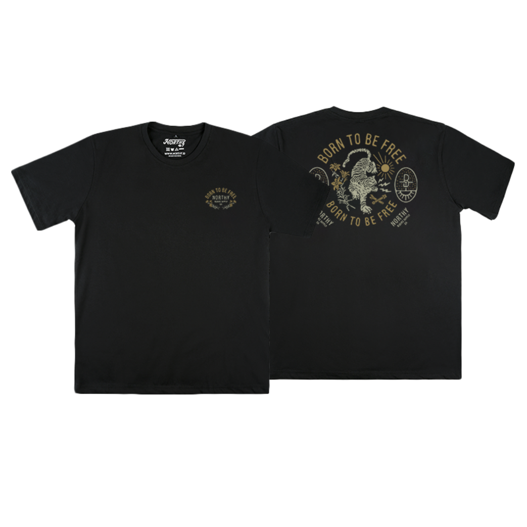 Northy-Tshirt Born To Be Free