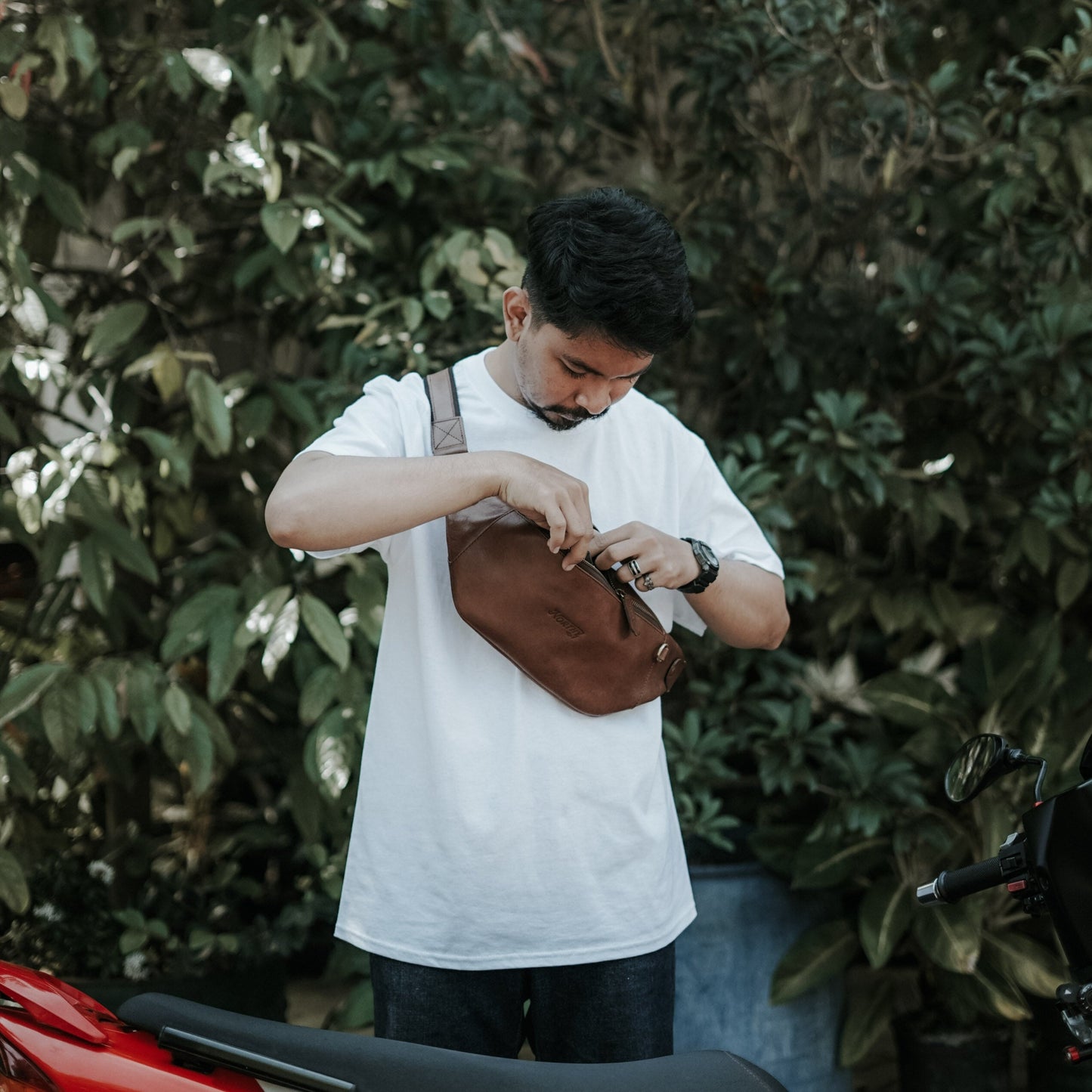 Leather WaistBag Northy