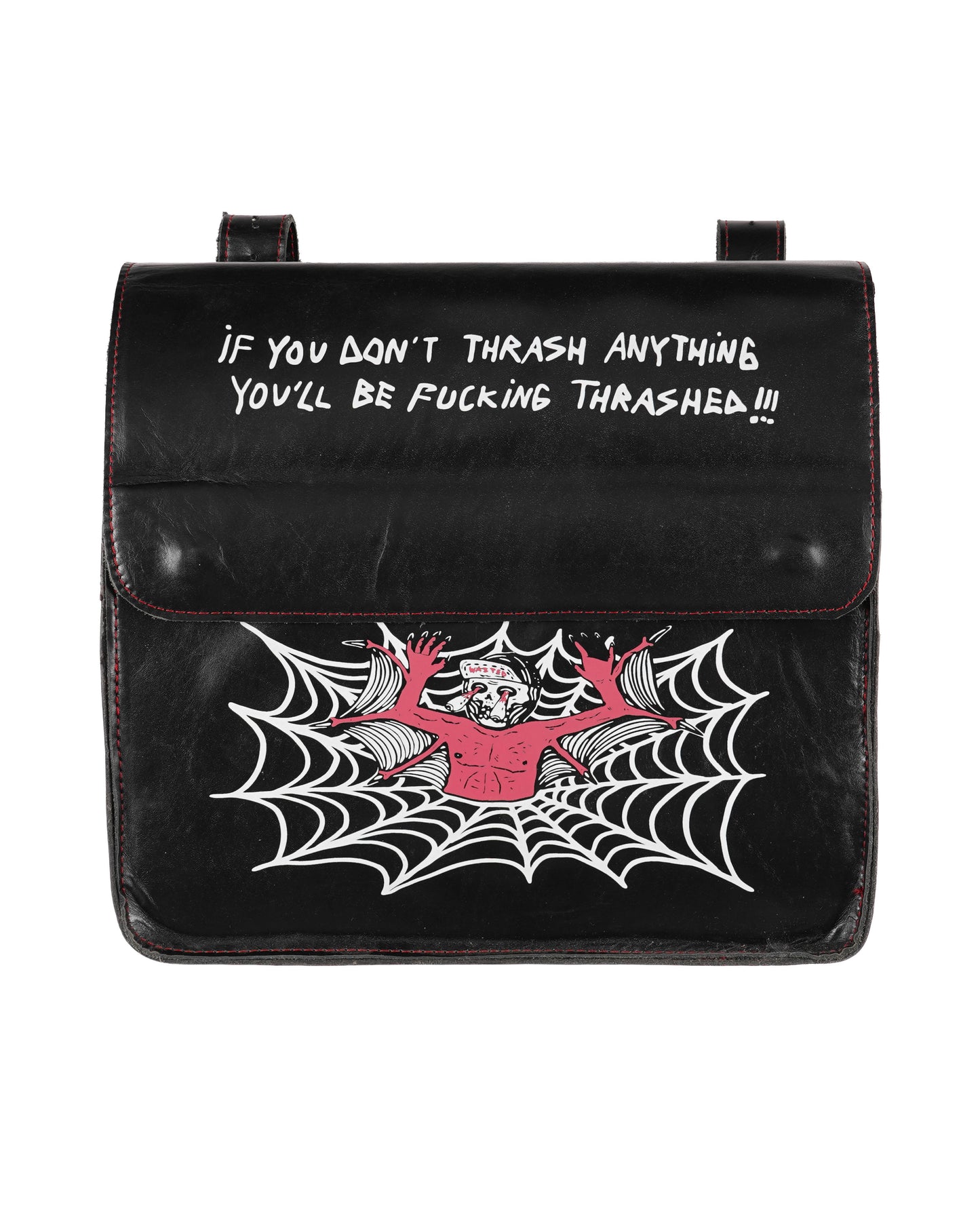 Northy X Gindring Motorcycle Leather Bag Side