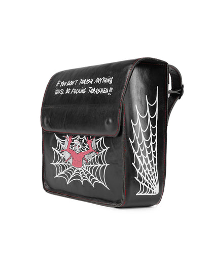 Northy X Gindring Motorcycle Leather Bag Side