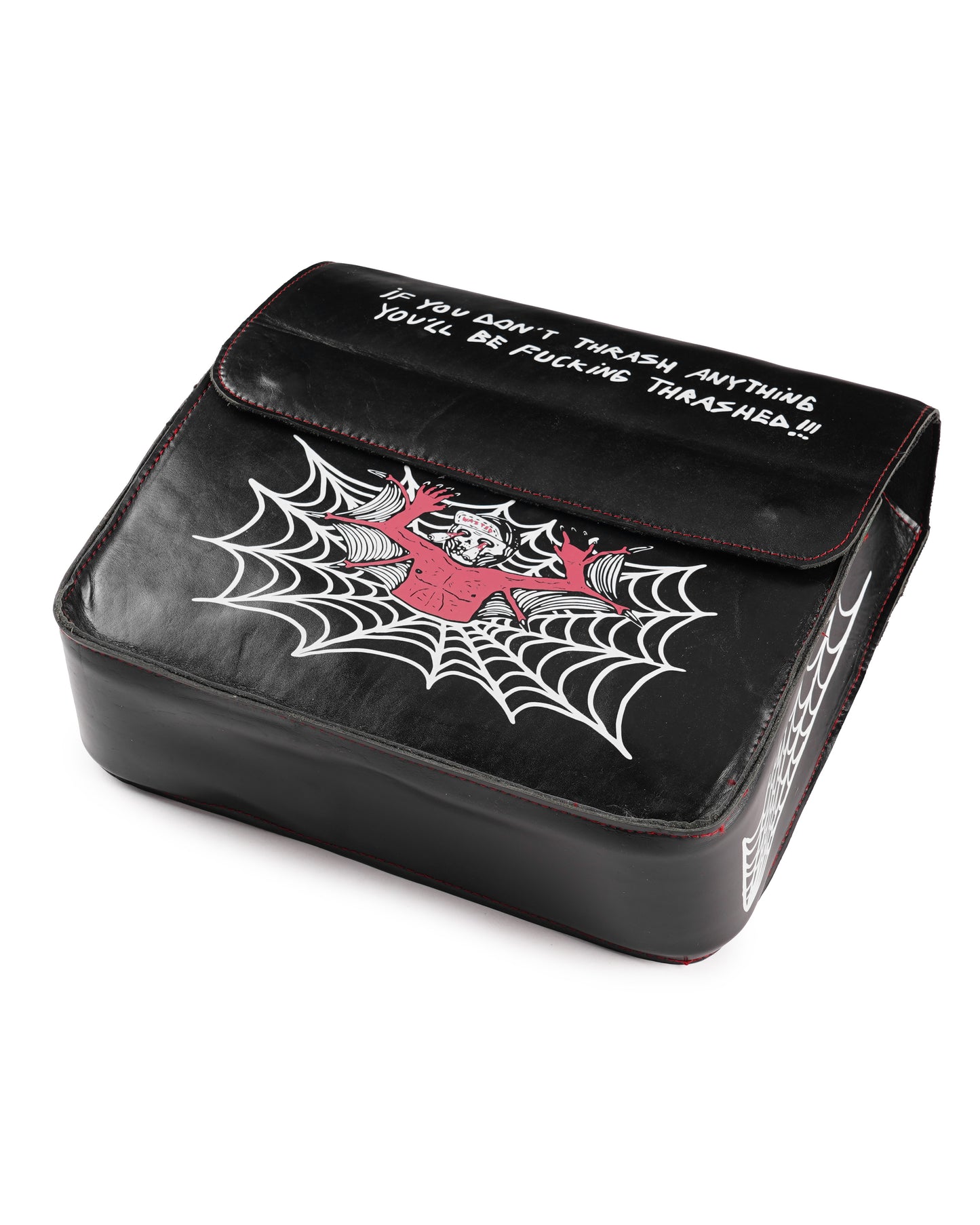 Northy X Gindring Motorcycle Leather Bag Side