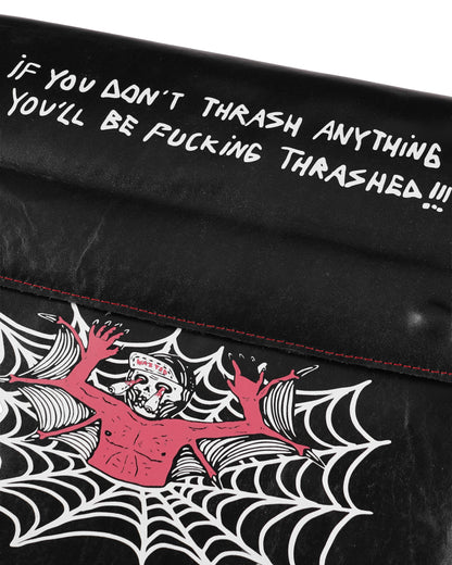 Northy X Gindring Motorcycle Leather Bag Side