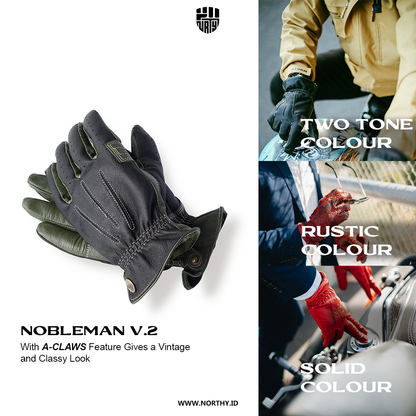 Northy-Nobleman Motorcycle Leather Gloves