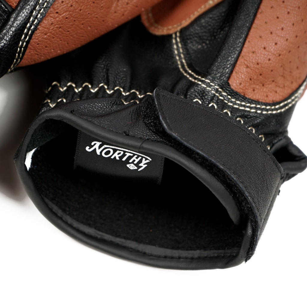 sarung tangan motor kulit Northy Byron knuckle protector