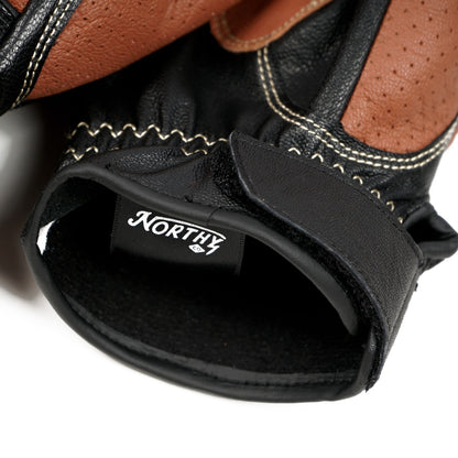 sarung tangan motor kulit Northy Byron knuckle protector