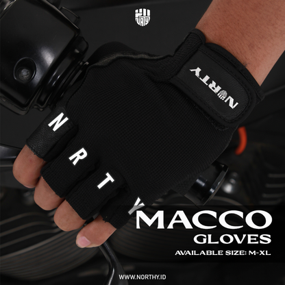 A Gloves wearing on gripping 