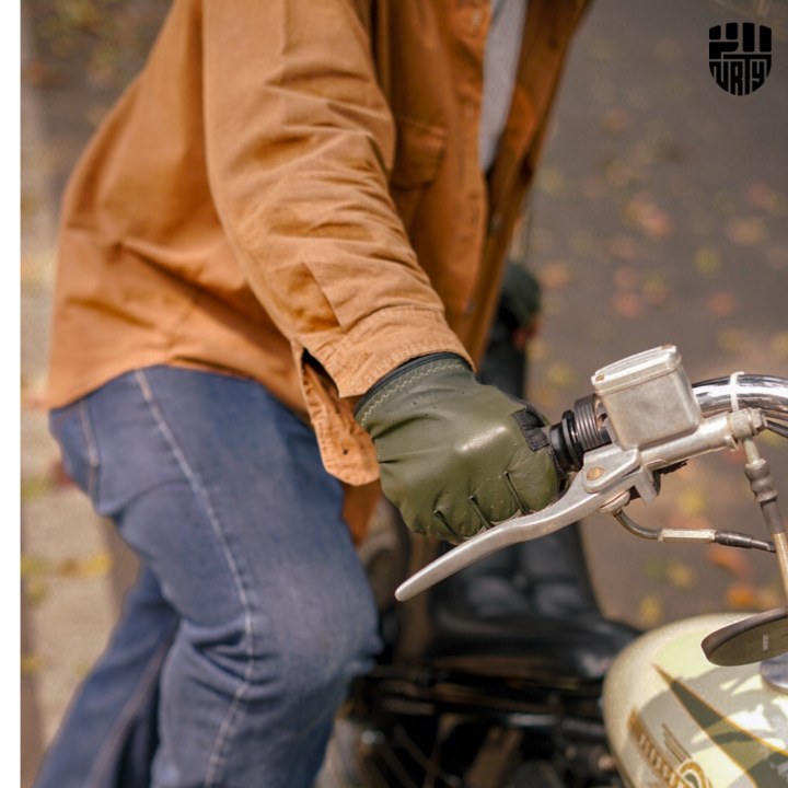 Northy-Leon Leather Half Finger Gloves