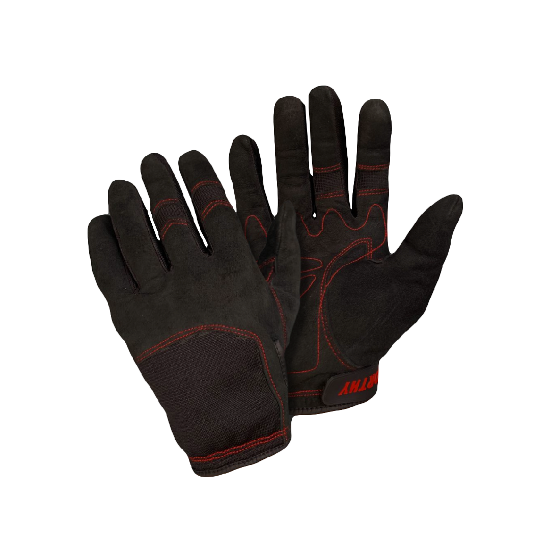 Alpha Leather Suede Gloves