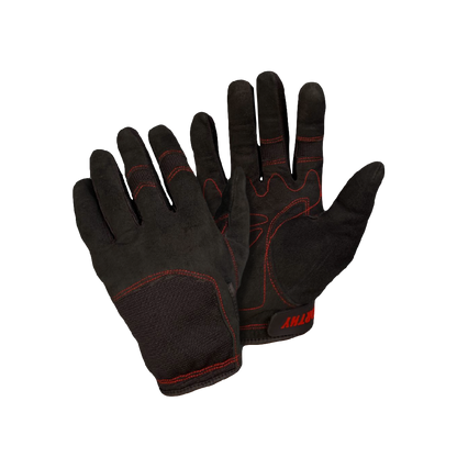 Alpha Leather Suede Gloves