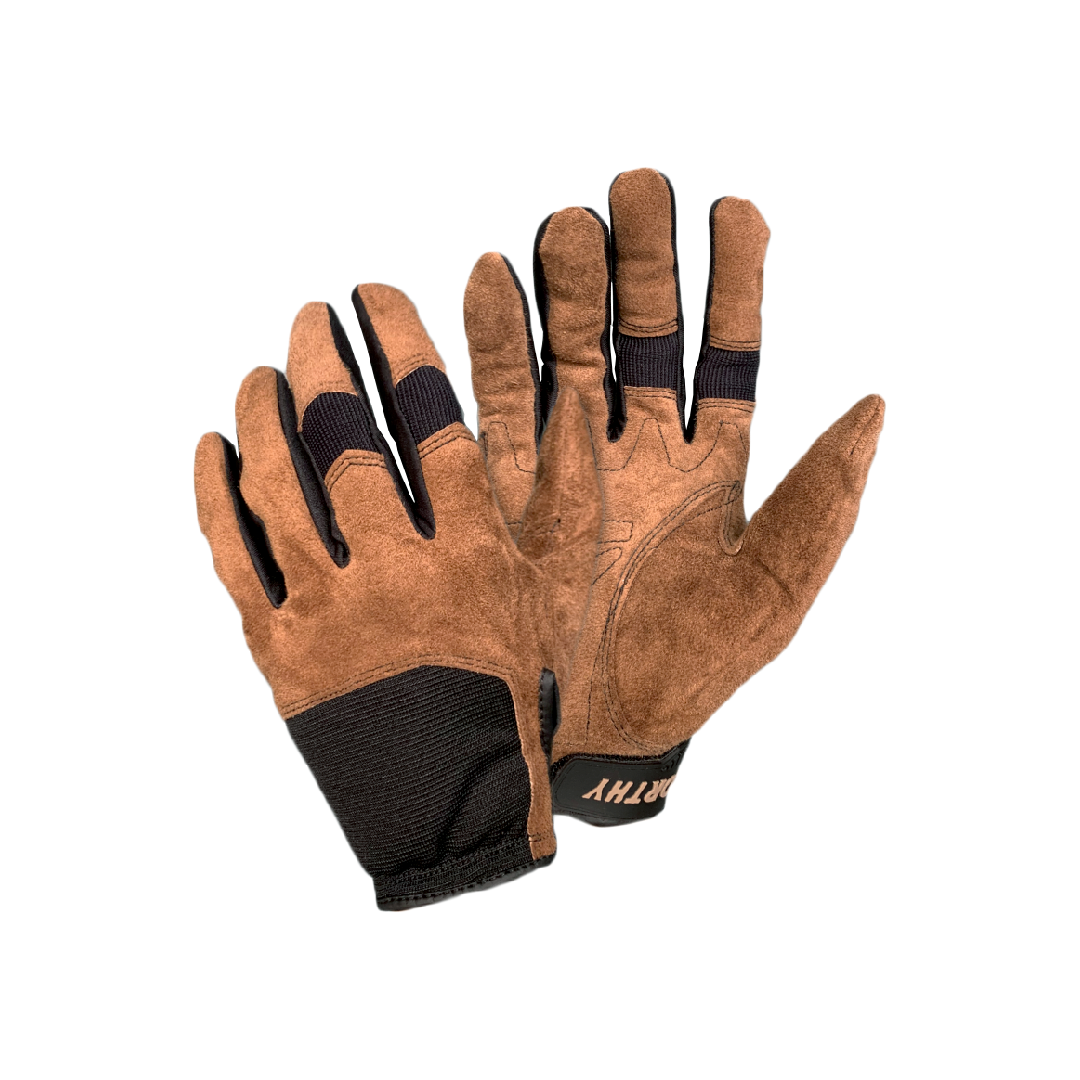 Alpha Leather Suede Gloves