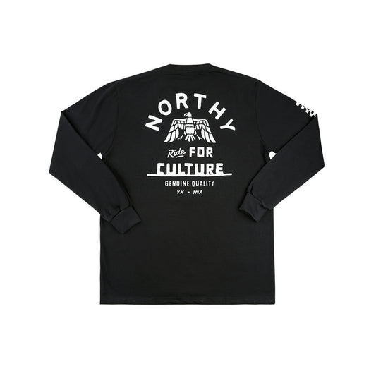 T-Shirt/ Kaos Northy-Long sleeve Eagle Ride For Culture