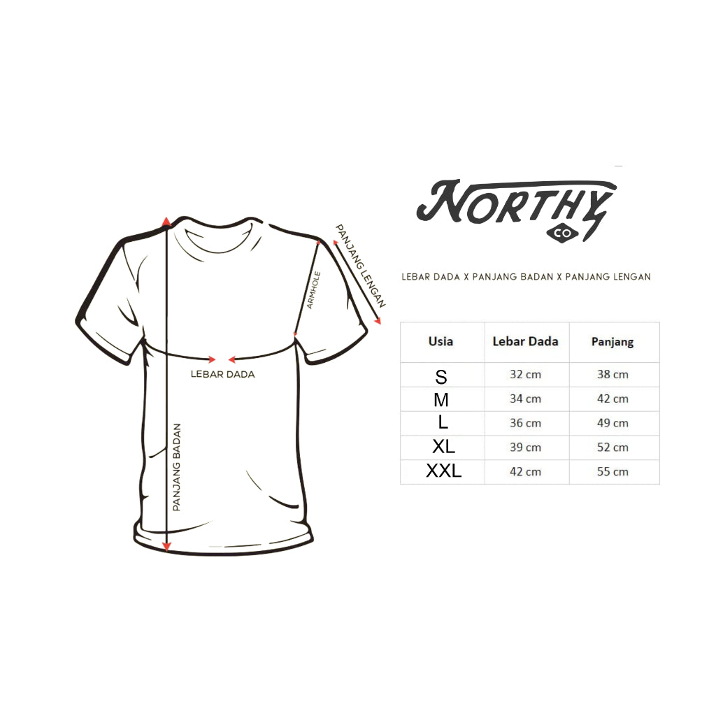 Tshirt Kids/Kaos Anak Northy-Road Runner