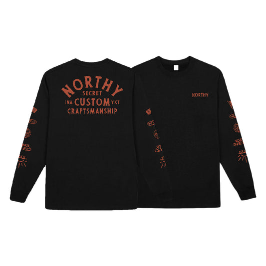 Northy Long Sleeve Tshirt Secret Custom | Kaos Lengan Panjang