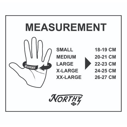 Northy Alpha Gen 3 | Sarung Tangan Motor Kulit | Leather Gloves
