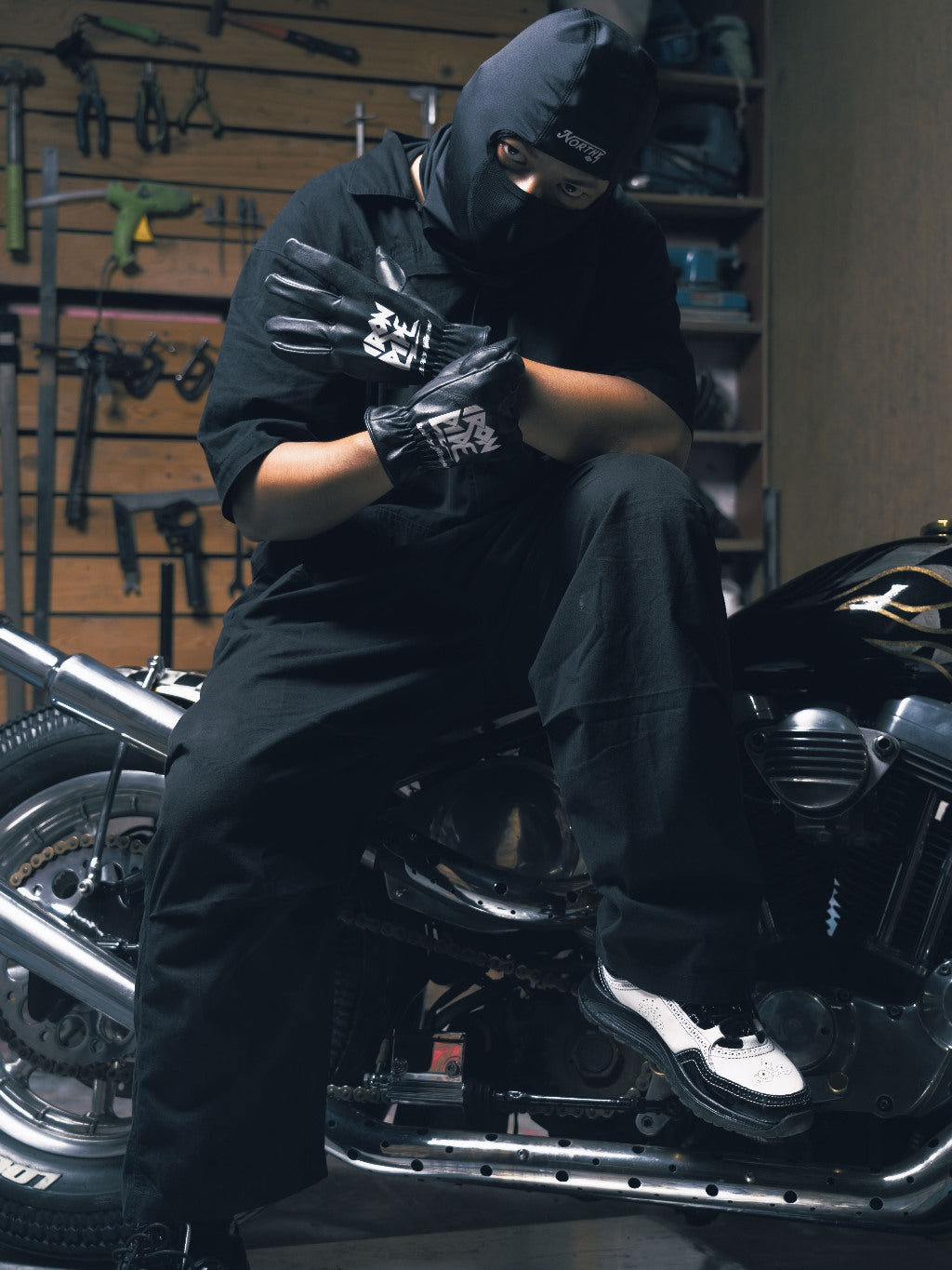 Northy X Iron Pipe Exclusive Merchandise Full Leather Gloves