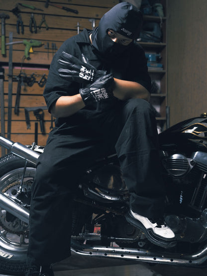 Northy X Iron Pipe Exclusive Merchandise Full Leather Gloves