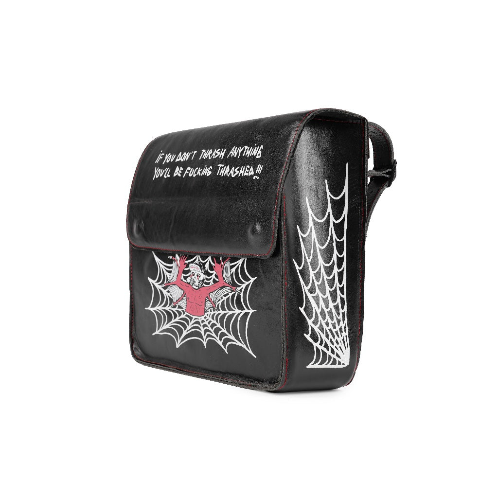 Northy X Gindring Motorcycle Leather Bag Side