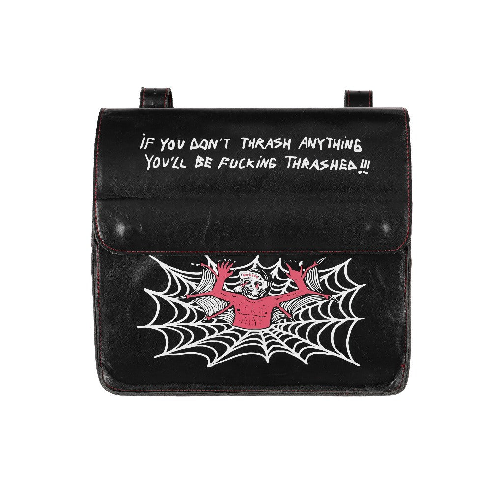 Northy X Gindring Motorcycle Leather Bag Side