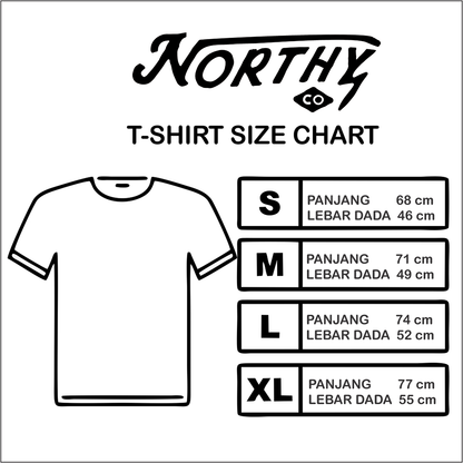 T Shirt/ Kaos NorthyXHous "Run With Us"